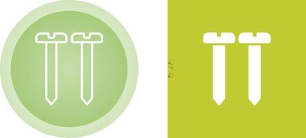 Unique Two Icons Set vector