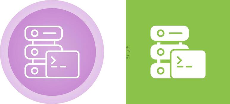 SSH Hosting Vector Icon