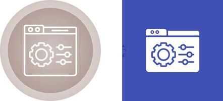 Control Panel Vector Icon