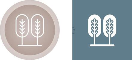 Birch tree Vector Icon