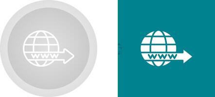 Domain Forwarding Vector Icon