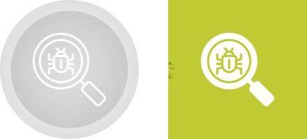 Malware Scanning Vector Icon