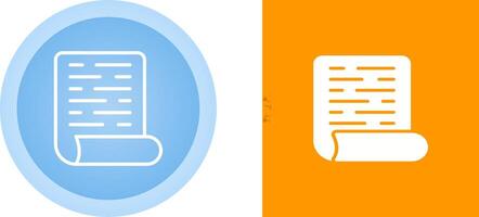 Page with Curl Vector Icon