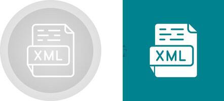 XML Vector Icon