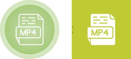MP4 Vector Icon