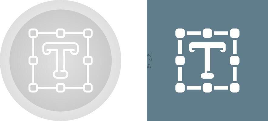 Text Tool Vector Icon