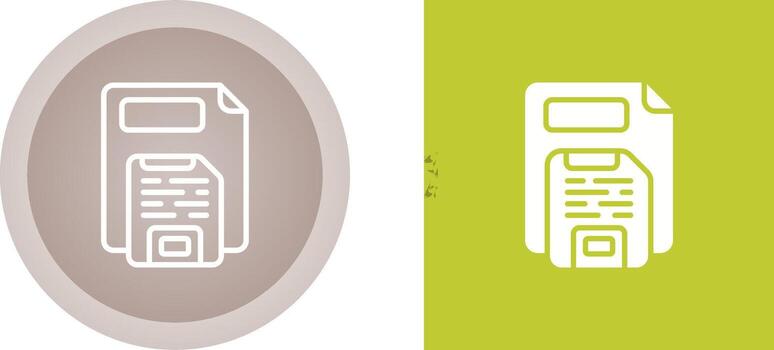 Save Button Vector Icon