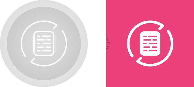 icono de vector de documento