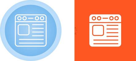Browser Vector Icon