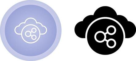 Cloud Computing Vector Icon