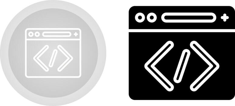 Coding Vector Icon