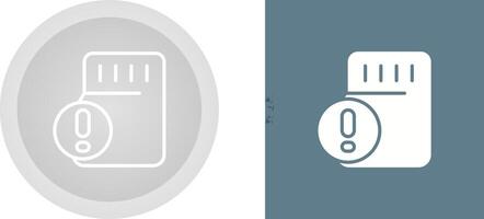 Memory Card Vector Icon