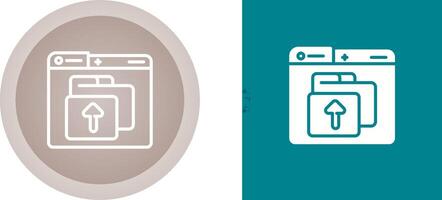 Upload File Vector Icon