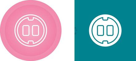 icono de vector de enchufe