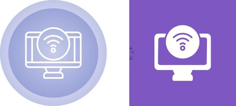 Computer Vector Icon