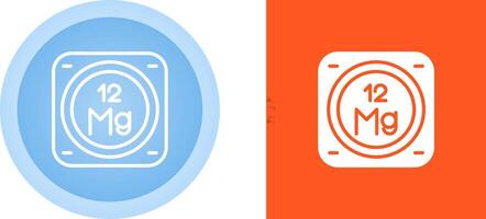 Magnesium Vector Icon