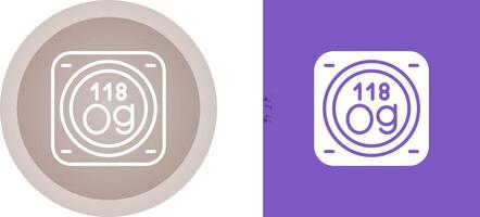 Chemical Element Vector Icon