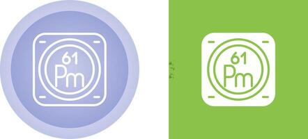 Chemical Element Vector Icon
