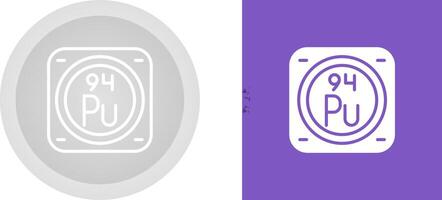 Plutonium Vector Icon