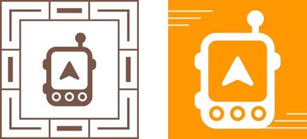 GPS Navigation Device Vector Icon