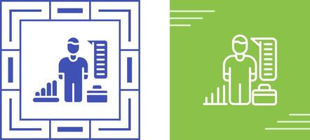 HR Analytics Vector Icon