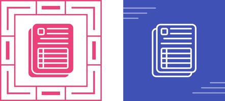 Spreadsheet Vector Icon