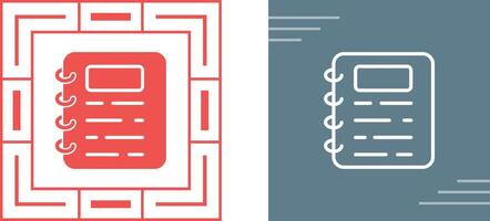 Address Book Vector Icon