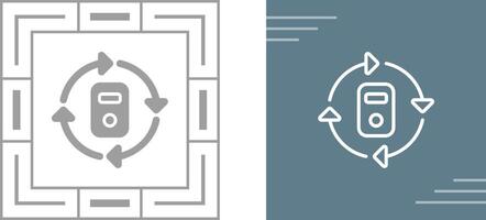 Data Center Cooling Vector Icon