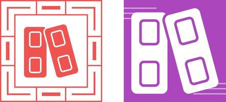 Unique Two Icons Set vector