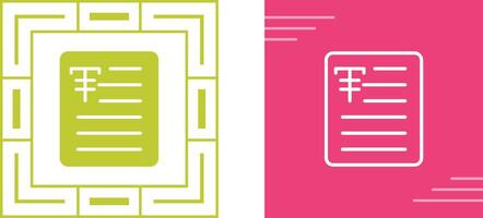 Document Strikethrough Vector Icon