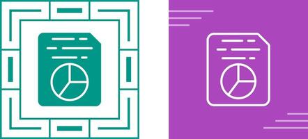 Document Insert Diagram Vector Icon