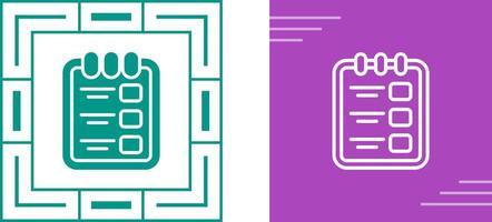 Task list with clipboard Vector Icon
