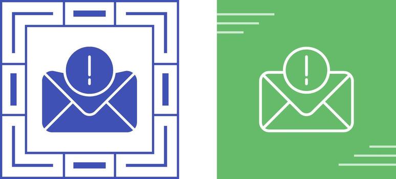 Error Message Vector Icon