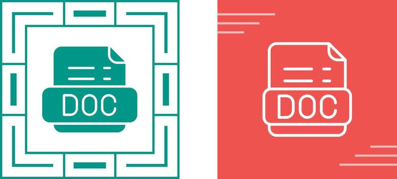 icono de vector de documento