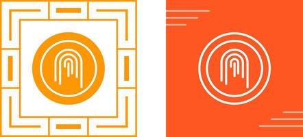 Fingerprint Vector Icon