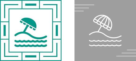 Beach Vector Icon