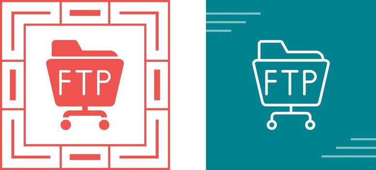 FTP Server Vector Icon
