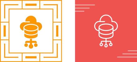 Cloud Storage Vector Icon