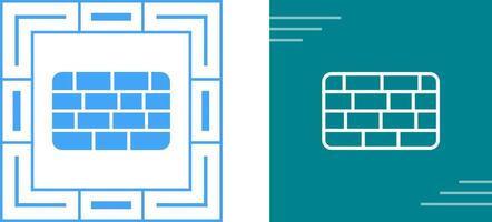 icono de vector de firewall