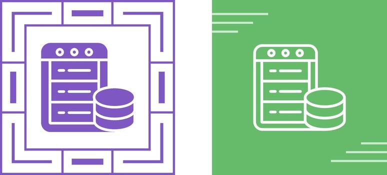 Database Vector Icon