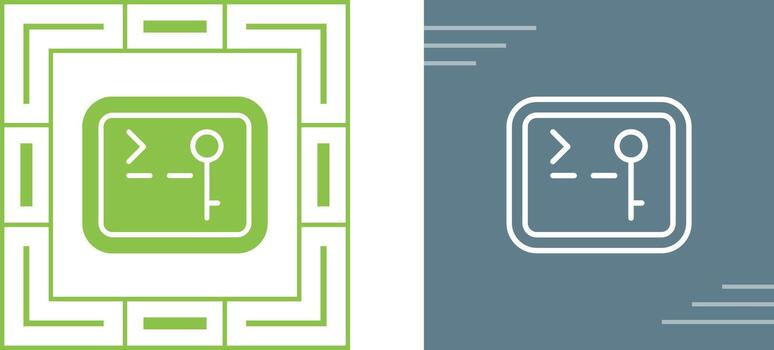 SSH Access Vector Icon