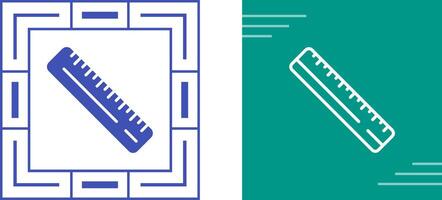 Straight Ruler Vector Icon