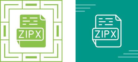 ZIPX Vector Icon