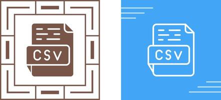 CSV Vector Icon