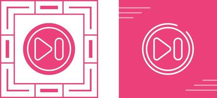 Next Track Button Vector Icon