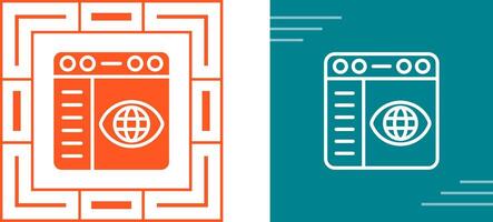 Browser Settings Vector Icon