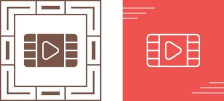 Multimedia Player Vector Icon