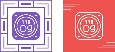 Unique Two Icons Set vector