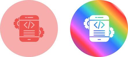 Mobile App Development Vector Icon