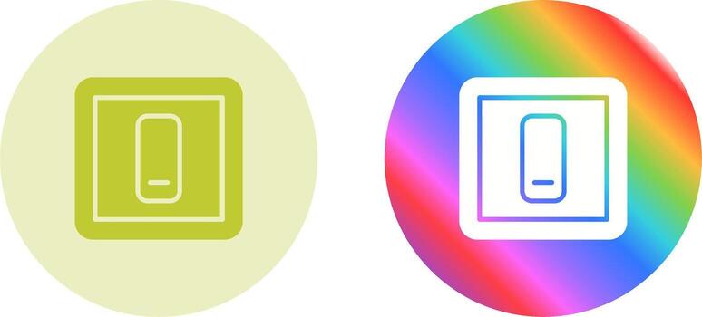 cambiar, vector, icono vector